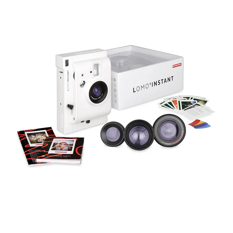 Appareil Lomo’Instant Mini avec Objectifs (Blanc)