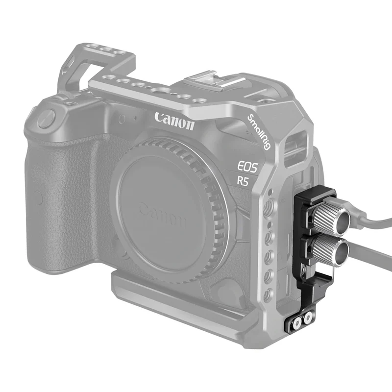 Pince pour câble HDMI et USB-C pour Canon EOS R5, R6