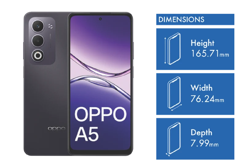 OPPO A5 128GB Midnight Purple