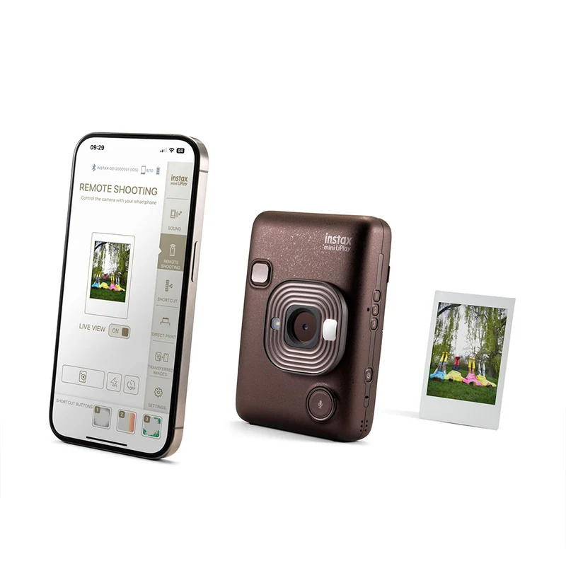 Instax Mini LiPlay hybride (Bronze Profond)