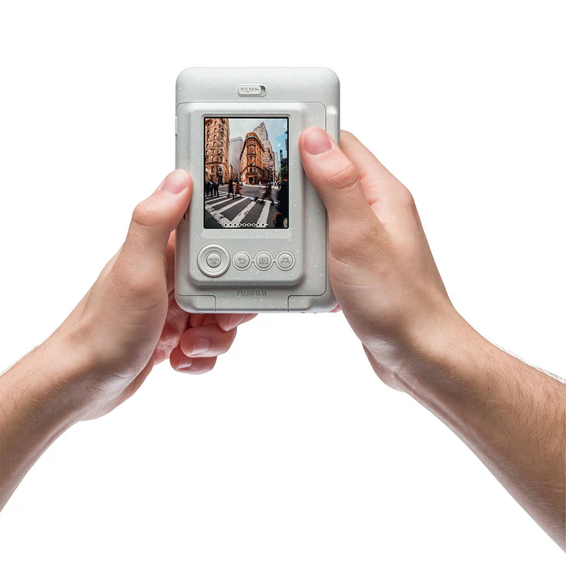 Instax Mini LiPlay hybride (Blanc Brumeux)