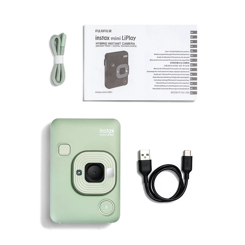 Instax Mini LiPlay hybride (Vert Matcha)