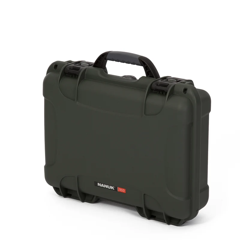 Valise Rigide Nanuk 910 avec Mousse (Olive)