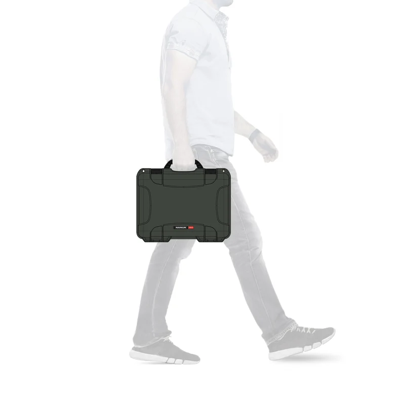Valise Rigide Nanuk 910 avec Mousse (Olive)