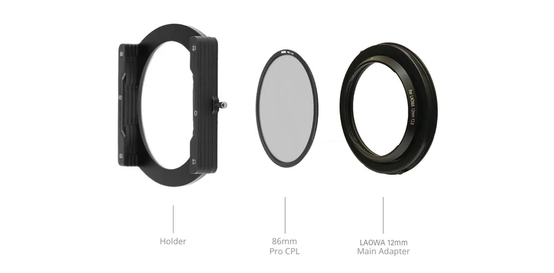 Support de Filtre 100mm pour Laowa 12mm f/2.8