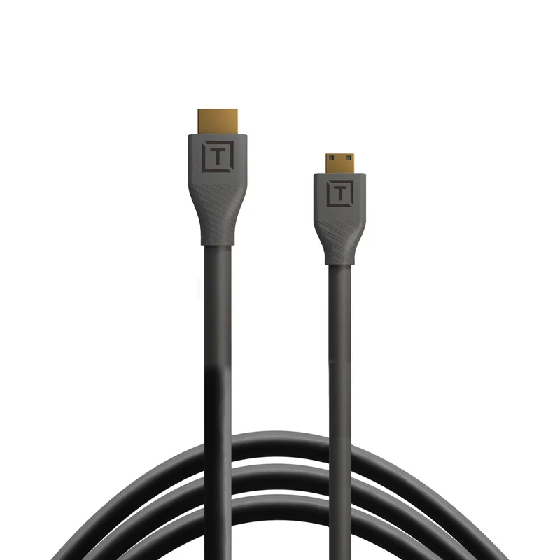 Câble TetherPro HDMI Mini à HDMI 2.0 (1pi/0.3m, Noir)