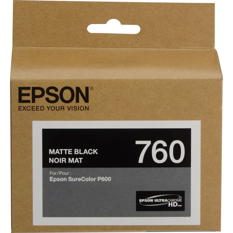 Cartouche d’Encre UltraChrome HD 760 Noir Mat
