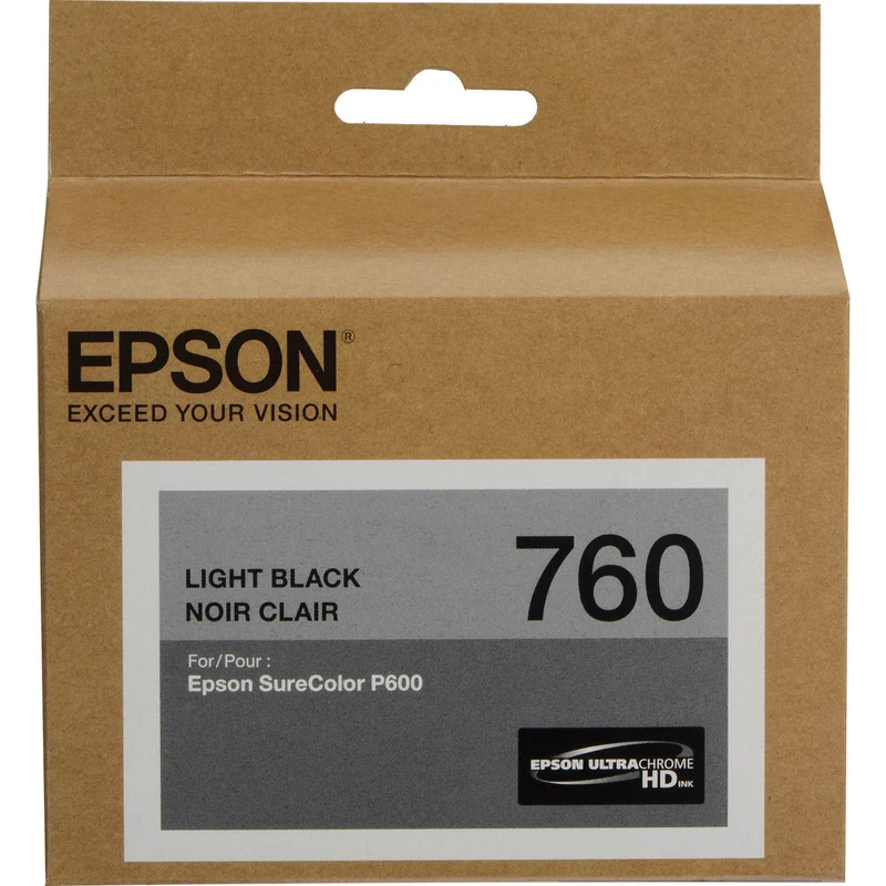 Cartouche d’Encre UltraChrome HD 760 Noir Clair
