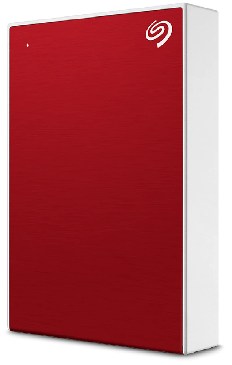 Seagate 1TB OneTouch Portable Hard Drive (Red)