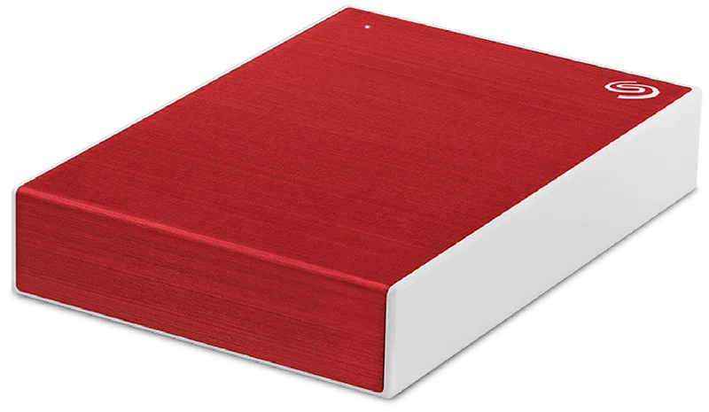 Seagate 5TB OneTouch Portable Hard Drive (Red)