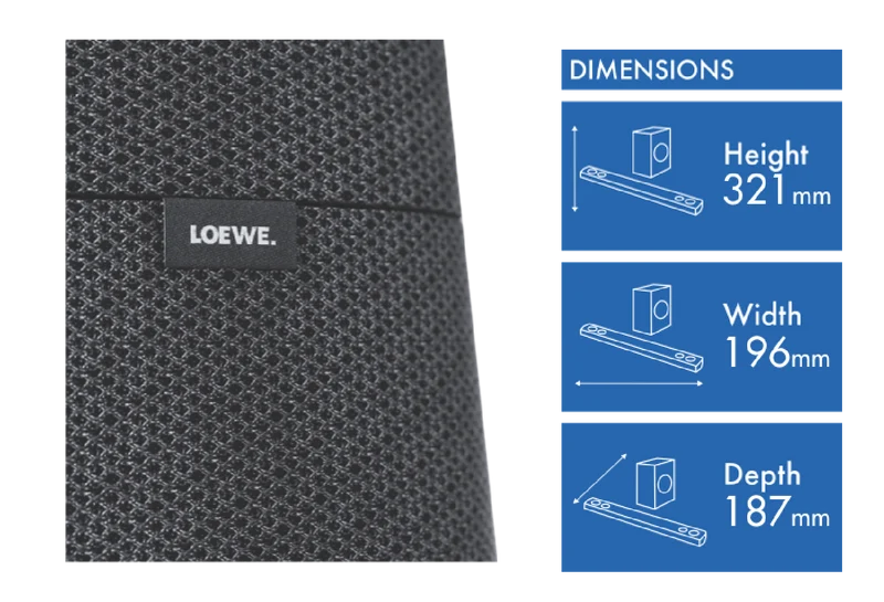 Loewe PF KLANG MR3 SPEAKER