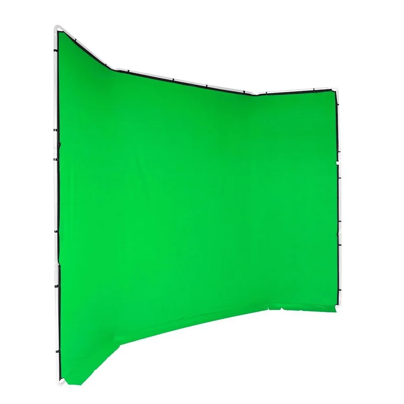 Toile de fond Chroma Key Vert (4 x 2,9 m)
