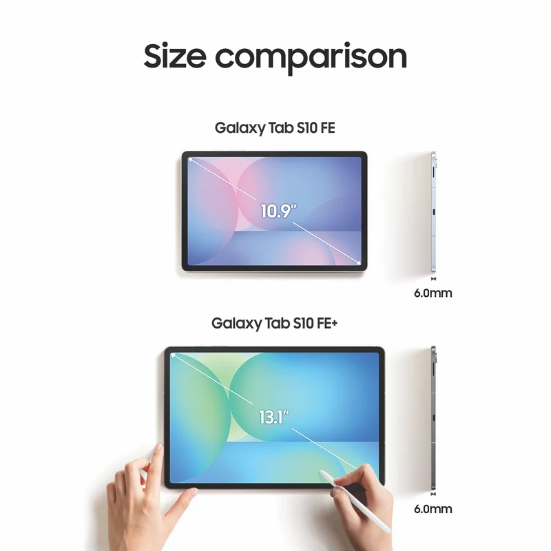 Samsung Tab S10 FE+ Wi-Fi 12GB 256GB - Light Blue