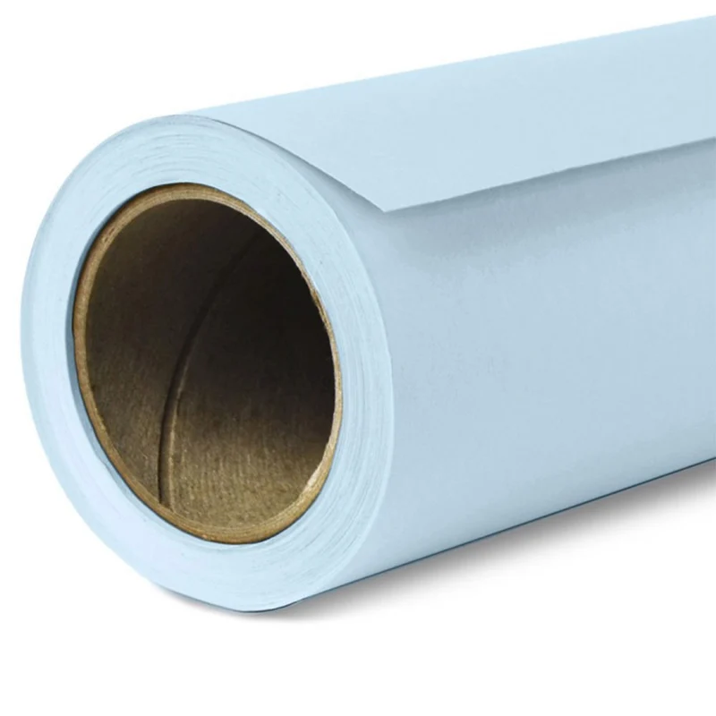 Rouleau de papier 53po x 36pi Brume Bleue