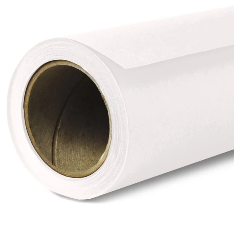 Rouleau de papier 86po x 36pi Blanc