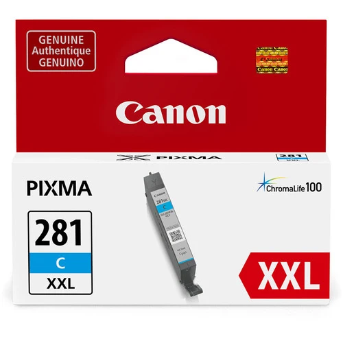 Cartouche d'encre CLI-281C Cyan XXL