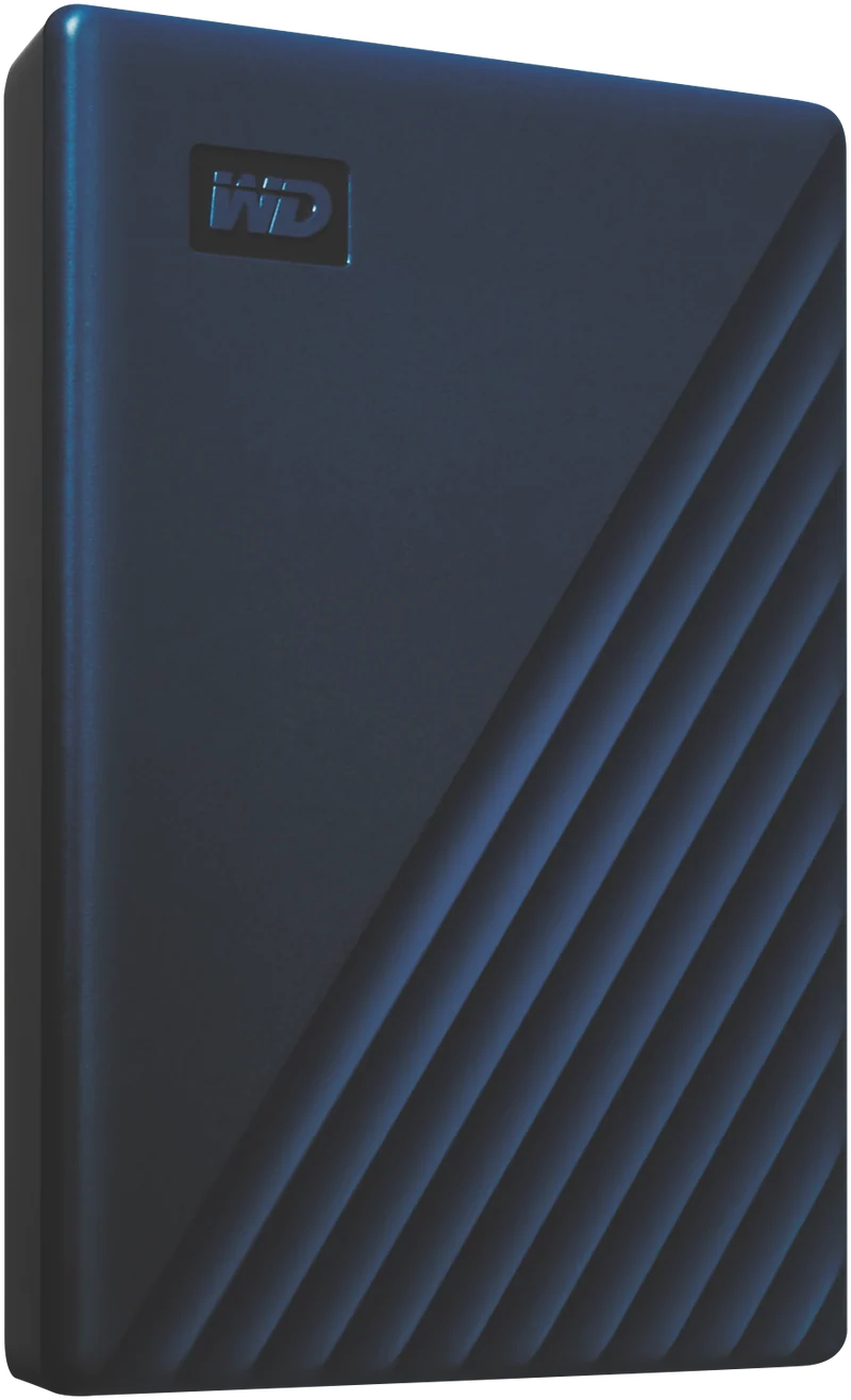 Western Digital 4TB My Passport Portable HDD for Mac (Blue)