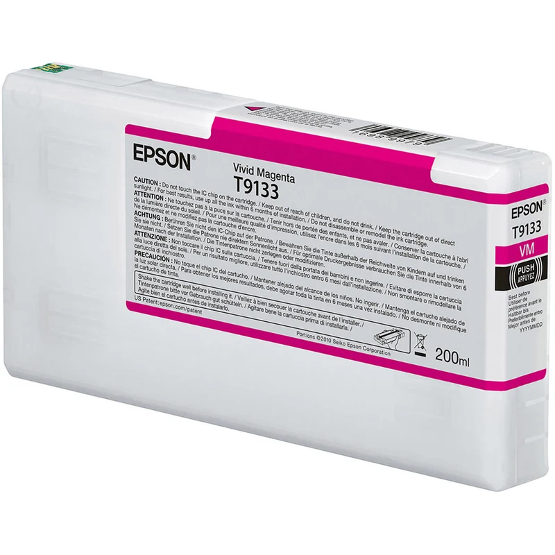 Cartouche d’Encre UltraChrome HDX T913 Magenta Vif (200 ml)
