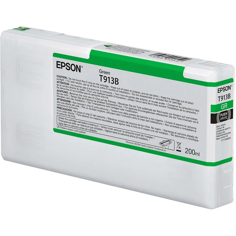 Cartouche d’Encre UltraChrome HDX T913 Vert (200 ml)