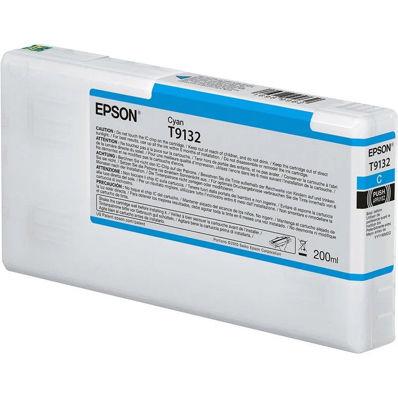 Cartouche d’Encre UltraChrome HDX T913 Cyan (200 ml)
