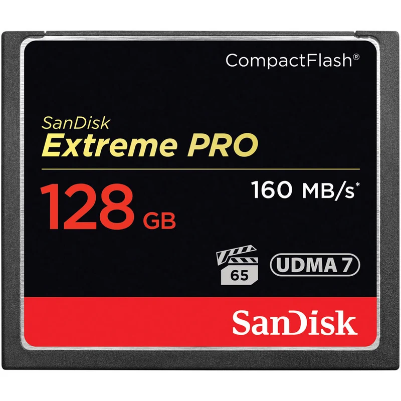 Carte Mémoire CompactFlash Extreme PRO UDMA 7 128GB