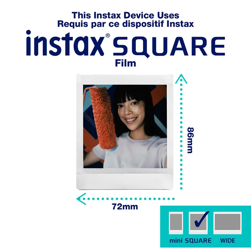 Imprimante Instax Square Link (Blanc Frêne)