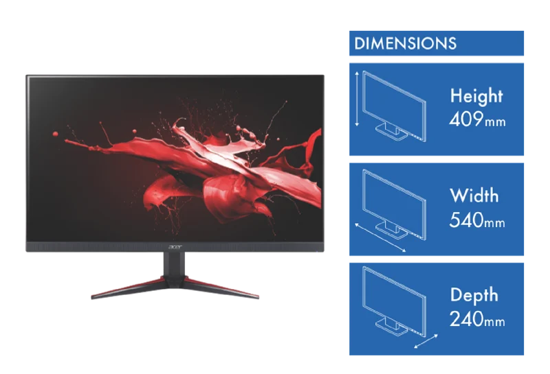 Acer 23.8" Nitro VG0 FHD Gaming Monitor