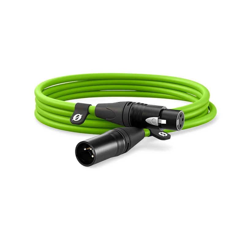 Câble XLR 3m/10 pieds (Vert)