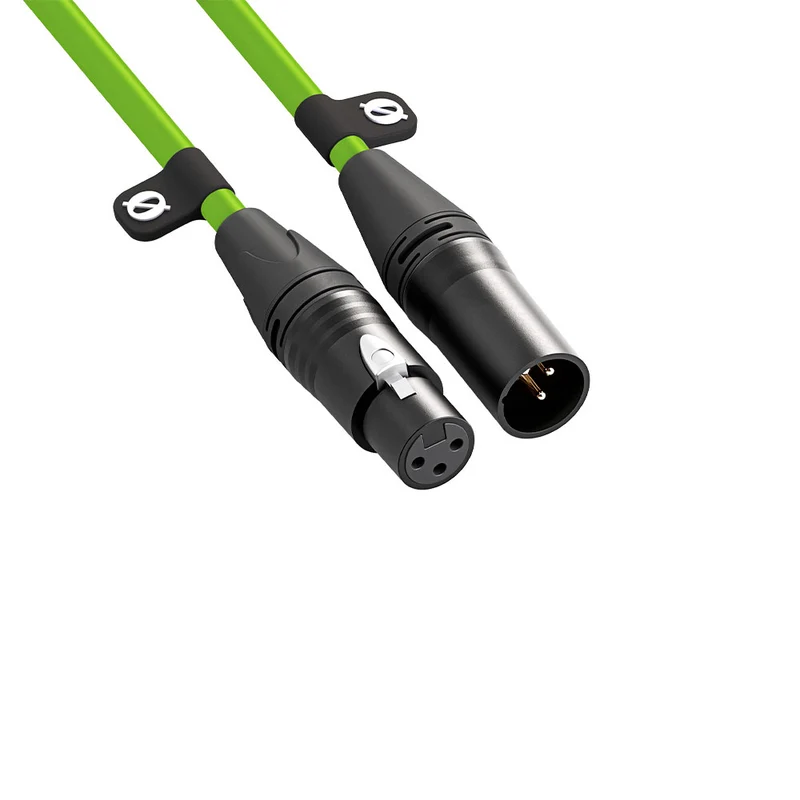 Câble XLR 3m/10 pieds (Vert)