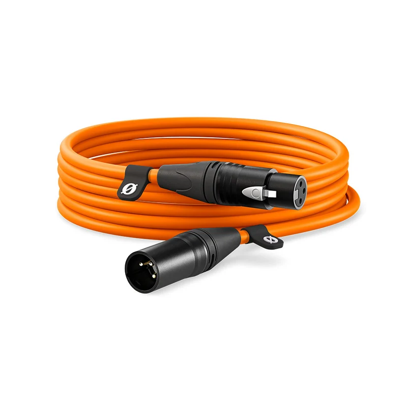 Câble XLR 6m/20 pieds (Orange)