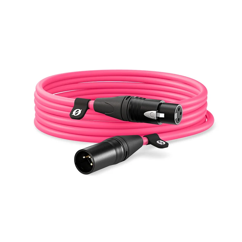 Câble XLR 6m/20 pieds (Rose)