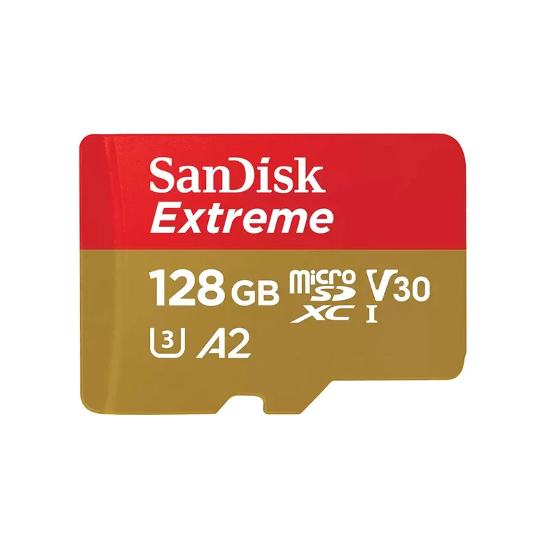 Carte Mémoire microSDXC Extreme UHS-I V30 A2 128GB