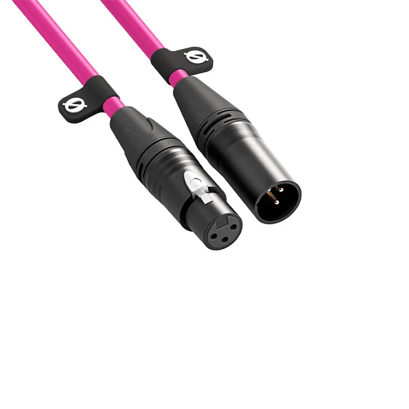 Câble XLR 3m/10 pieds (Rose)