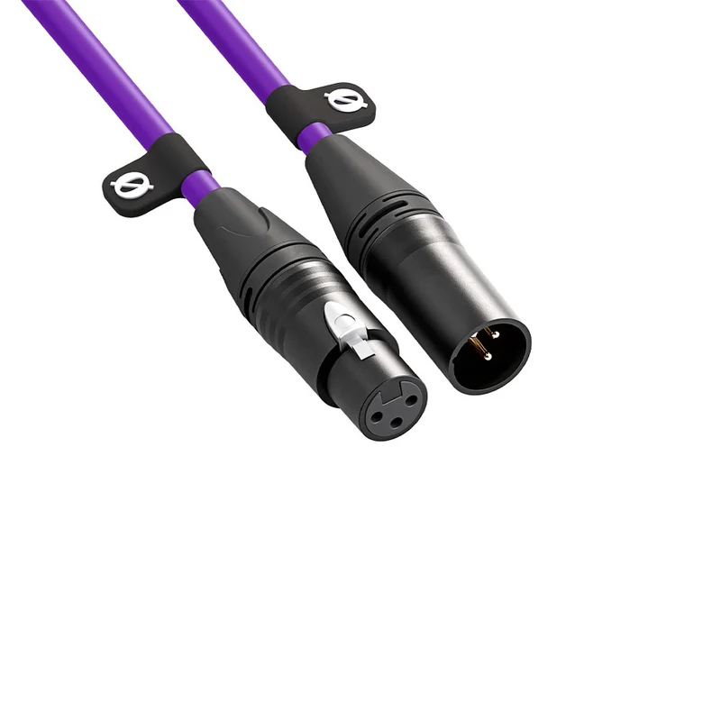 Câble XLR 3m/10 pieds (Mauve)