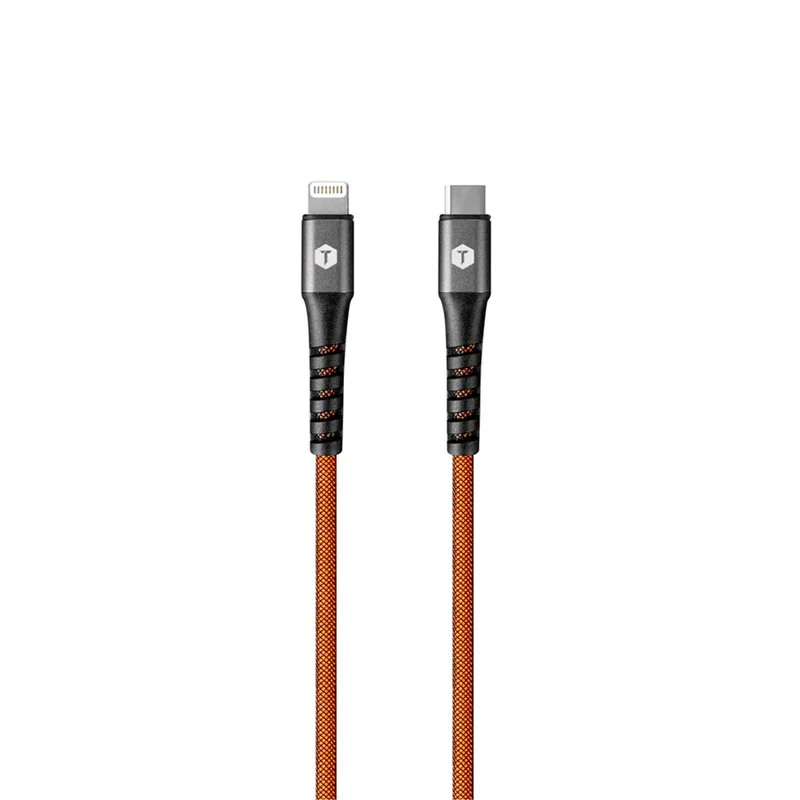 Câble Pro Résistant avec gaine tissé Lightning à USB-C 8pi