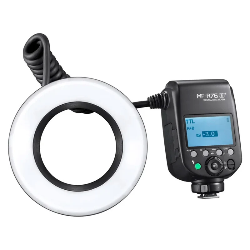 Flash Anneau Macro MF-R76S+ Sony pour Photographie dentaire