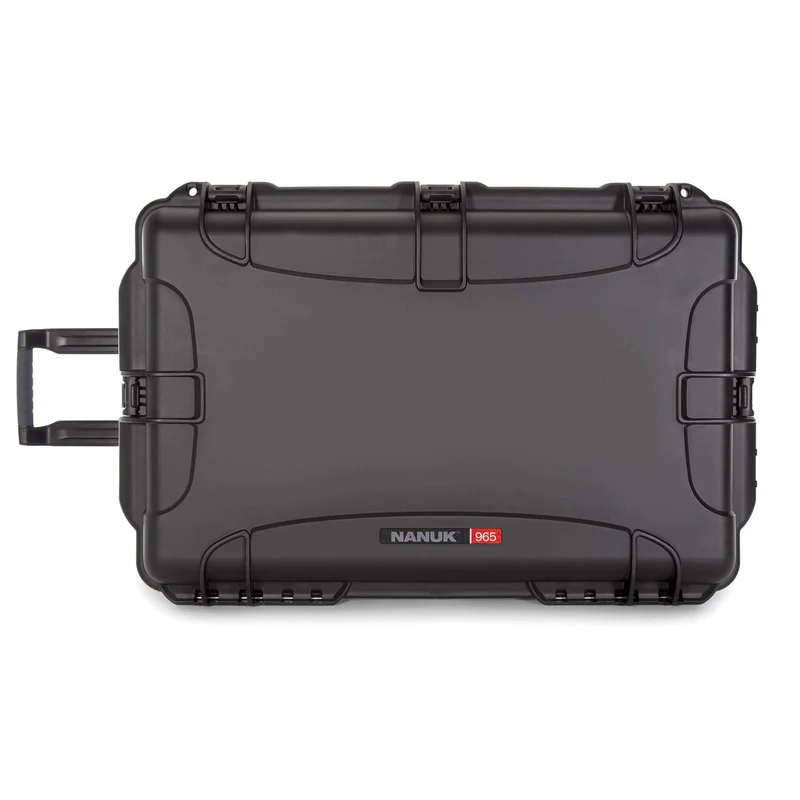Valise Rigide à Roulettes Nanuk 965 avec Mousse (Noir)