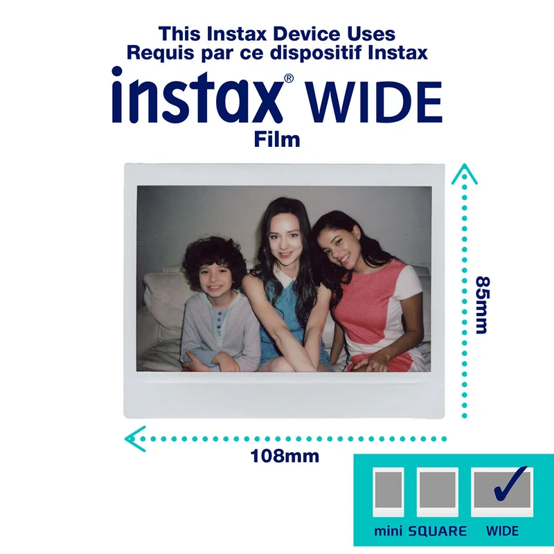Imprimante Instax Wide Link (Blanc Frêne)