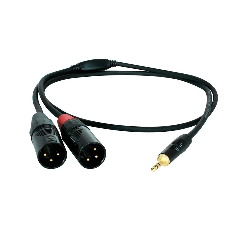 Câble 3.5mm TRS à double XLR mâle Série Performance 15pi