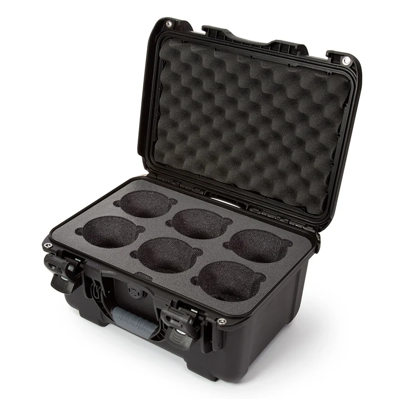Valise Rigide Nanuk 918 avec mousse pour 6 objectifs (Noir)
