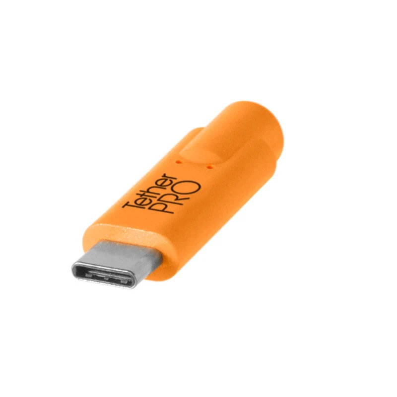 Câble TetherPro USB 3.0 à USB-C 15 pieds (Orange)