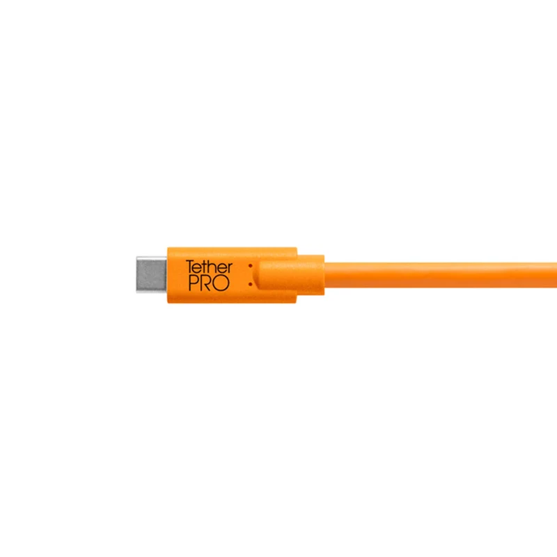 Câble TetherPro USB 3.0 à USB-C 15 pieds (Orange)