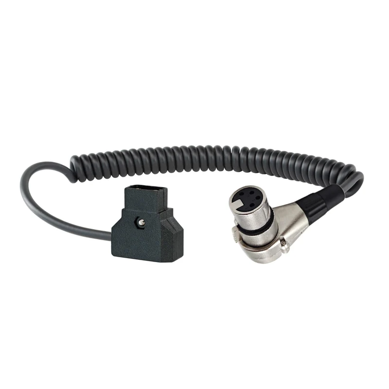 Câble spiralé D-Tap à 4-broche XLR
