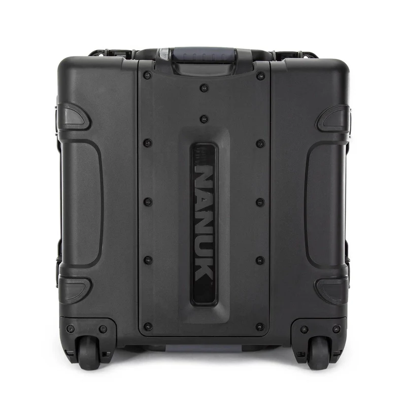 Valise Rigide à Roulettes Nanuk 968 avec Mousse (Noir)
