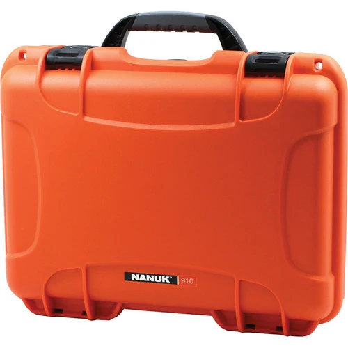 Valise Rigide Nanuk 910 avec Mousse (Orange)