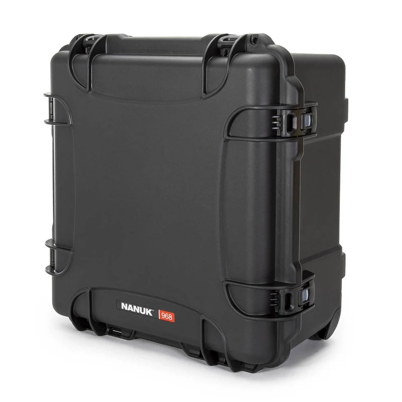 Valise Rigide à Roulettes Nanuk 968 sans Mousse (Noir)