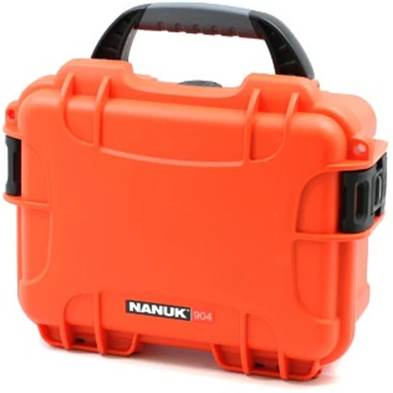 Valise Rigide Nanuk 904 avec Mousse (Orange)