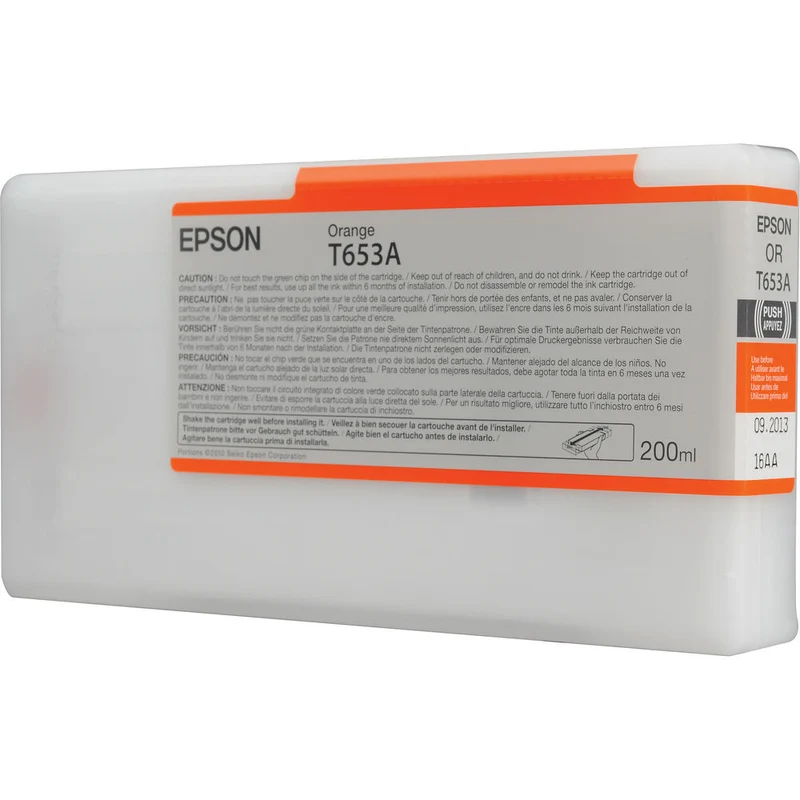 Cartouche d’Encre UltraChrome HDR T653 Orange (200 ml)