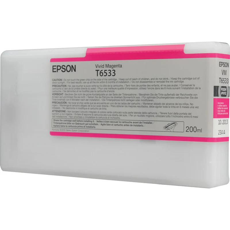Cartouche d’Encre UltraChrome HDR T653 Magenta Vif (200 ml)