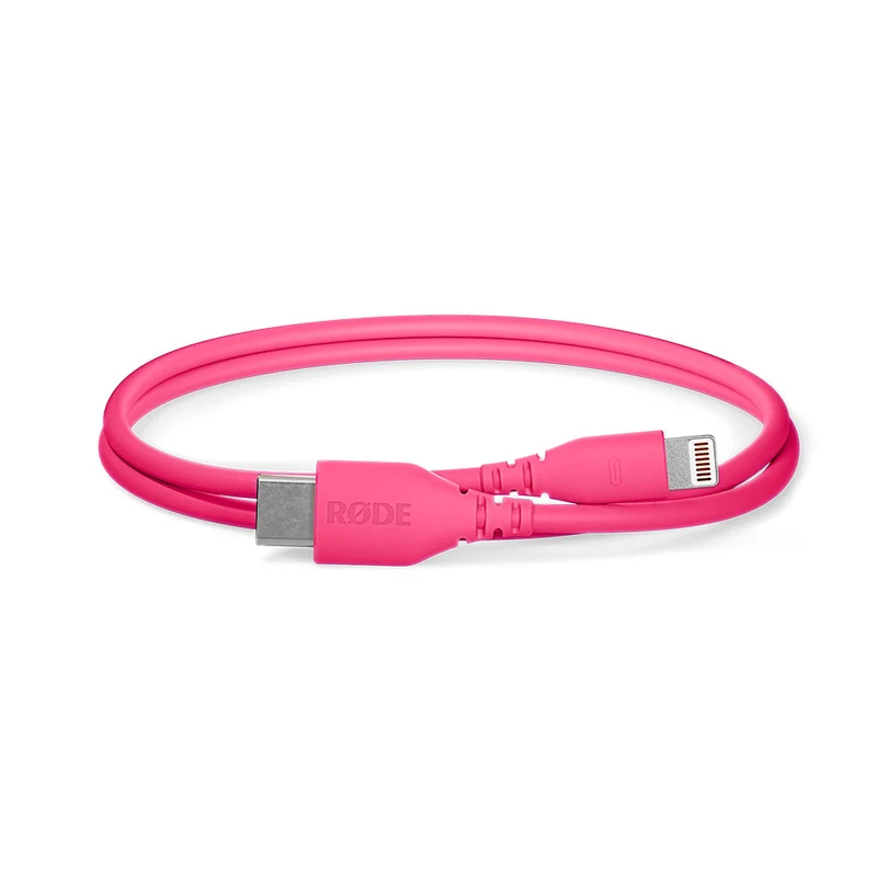 Câble SC21 USB-C à Lightning 30cm (Rose)